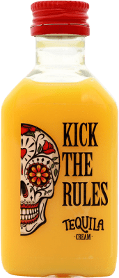3,95 € Spedizione Gratuita | Crema di Liquore Lasil Kick The Rules Bottiglietta Mignon 5 cl Mango, Tequila