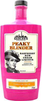 Sahnelikör Sadler's Peaky Blinder Limitierte Edition 70 cl Raspberry — Himbeere, Rum