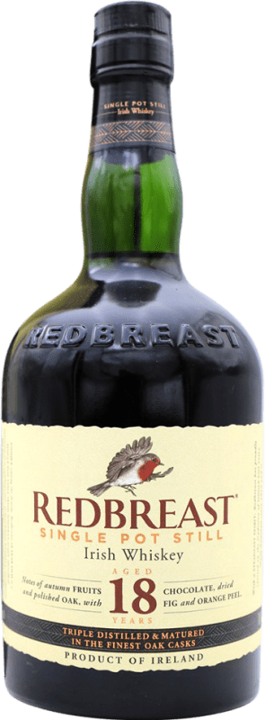 214,95 € | Single Malt Whisky Redbreast Single Pot Still Irland 18 Jahre 70 cl