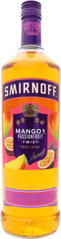 19,95 € | Vodka Smirnoff France 1 L Fruit de la Passion, Mango — Mangue