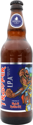 Бесплатная доставка | Пиво Trooper IPA — India Pale Ale Объединенное Королевство Средняя бутылка 50 cl