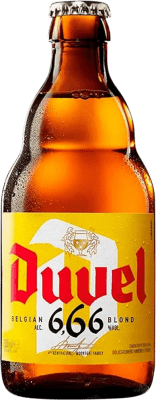 35,95 € | 盒装12个 啤酒 Duvel Moortgat 666 比利时 三分之一升瓶 33 cl