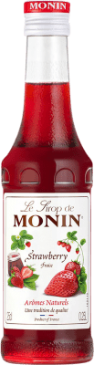 8,95 € | Xarope para Cocktail Monin França Garrafinha 25 cl Strawberry — Morango