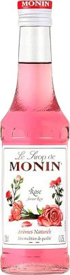 Spedizione Gratuita | Sciroppo per Cocktail Monin Francia Bottiglietta 25 cl Roses — Rose
