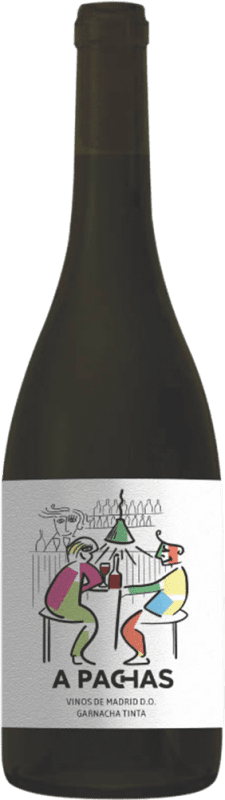 Envío gratis | Vino Tinto A Pachas Seco Edición Limitada D.O. Vinos de Madrid Comunidad de Madrid España Garnacha 75 cl