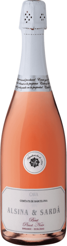 16,95 € Envoi gratuit | Vin Mousseux Rosé Alsina & Sardà Brut D.O. Cava