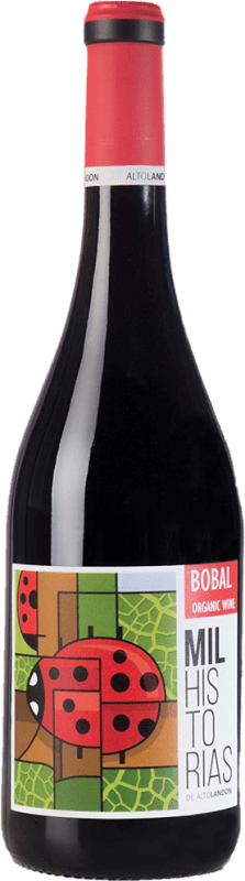 17,95 € Kostenloser Versand | Rotwein Alto Landón Mil Historias Seco — Trocken D.O. Manchuela Bio — Nachhaltig Vegan