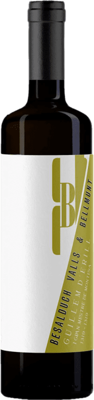 19,95 € Envío gratis | Vino Blanco Besalduch Valls Bellmunt Guillem d'Erill I.G.P. Vin de la Terra de Castelló Vegano