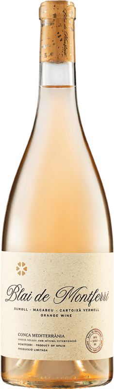 32,95 € Envío gratis | Vino Naranja Blai de Montferri Seco Ánfora, Coupage