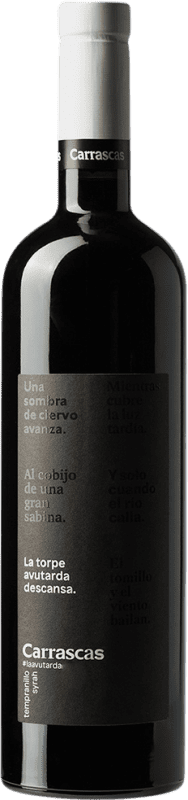 Бесплатная доставка | Красное вино Carrascas La Torpe Avutarda Descansa Seco — Сухое I.G.P. Vino de la Tierra de Castilla Кастилья-Ла-Манча Испания Tempranillo — Темпранильо, Syrah — Сира 75 cl