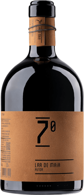 102,95 € Бесплатная доставка | Красное вино Lar de Maía 7º Seco — Сухое Vino de Autor — Авторское вино I.G.P. Vino de la Tierra de Castilla y León Бутылка Магнум 1,5 L Vegan — Веганский