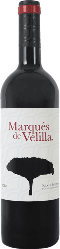 Envio grátis | Vinho Tinto Grandes Bodegas Marqués de Velilla Seco Carvalho D.O. Ribera del Duero Castela e Leão Espanha Tempranillo 75 cl