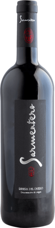 Envoi gratuit | Vin Rouge Sarmentero 18 Meses Seco — Sec Barrique D.O. Ribera del Duero Castille et Leon Espagne Tempranillo 75 cl Végan