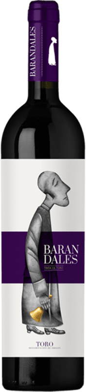 6,95 € | Vino Tinto Covitoro Barandales Seco D.O. Toro Castilla y León España Tempranillo, Garnacha 75 cl Vegano