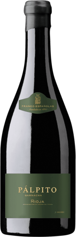 67,95 € | Vino Rosso Bodegas Franco Españolas Pálpito Seco — Secco Premium D.O.Ca. Rioja La Rioja Spagna Garnacha — Grenache 75 cl Vegano