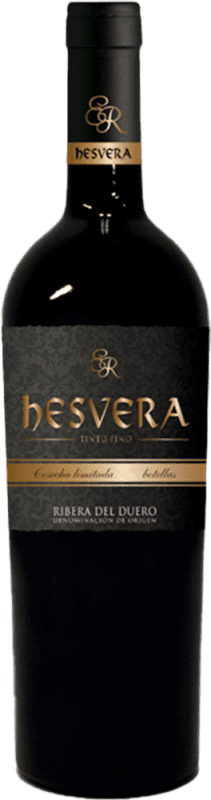 Envío gratis | Vino Tinto Hesvera Seco Vino de Autor D.O. Ribera del Duero Castilla y León España Tempranillo 75 cl
