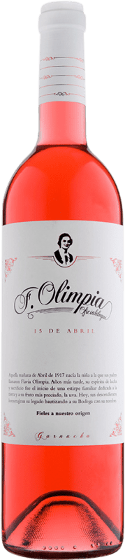 送料無料 | ロゼワイン Olimpia 15 de Abril Seco — 辛口 D.O. Navarra ナバラ スペイン Garnacha — グルナッシュ 75 cl