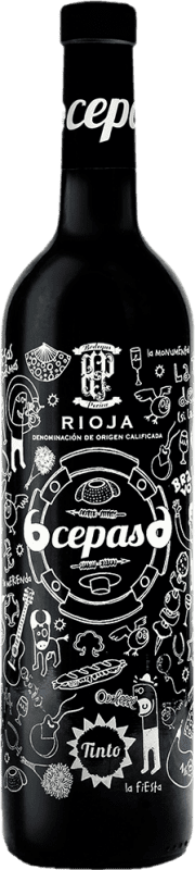 17,95 € Free Shipping | Red Wine Perica 6Cepas6 Seco — Dry D.O.Ca. Rioja