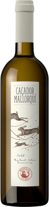 Envio grátis | Vinho Branco Vi Rei Caçador Mallorquí Seco I.G.P. Vi de la Terra de Mallorca Ilhas Baleares Espanha Premsal, Giró 75 cl