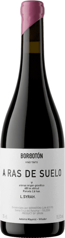 Free Shipping | Red Wine Borbotón A Ras de Suelo Seco — Dry Castilla la Mancha Spain Syrah — Shiraz 75 cl Vegan