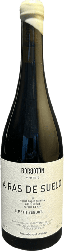 Kostenloser Versand | Rotwein Borbotón A Ras de Suelo Seco — Trocken Kastilien-La Mancha Spanien Petit Verdot 75 cl Vegan