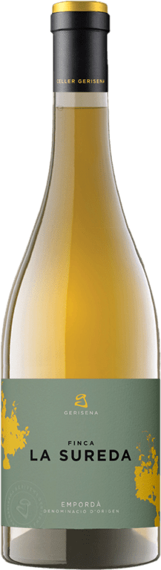 Бесплатная доставка | Белое вино Gerisena La Sureda Seco — Сухое Vino de Finca — Вино из поместья D.O. Empordà Каталония Испания Cariñena — Кариньян 75 cl