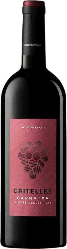 Envío gratis | Vino Tinto Gritelles 714 Seco VV Viñas Viejas D.O. Montsant Cataluña España Garnacha Bio — Biológico 75 cl Vegano