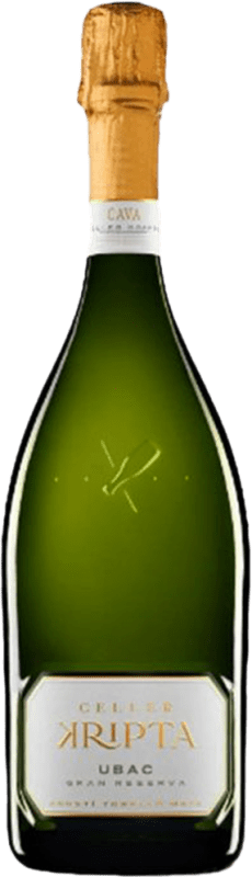 21,95 € | Weißer Sekt Agustí Torelló Celler Kripta Ubac Brut — Herb Große Reserve — Lange Reifung D.O. Cava Katalonien Spanien Macabeo, Xarel·lo, Parellada Eco — Biologisch 75 cl Vegan