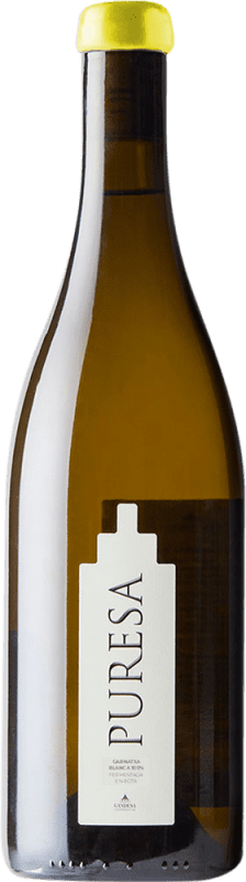 Envoi gratuit | Vin Blanc Gandesa Puresa Seco — Sec D.O. Terra Alta Catalogne Espagne Garnacha — Grenache Bio — Écologique 75 cl