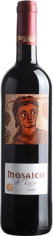 Envío gratis | Vino Tinto El Mosaico de Baco Seco Roble D.O. Ribera del Duero Castilla y León España Tempranillo 75 cl