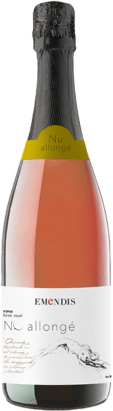 Kostenloser Versand | Rosé Sekt Emendis Nu Allongé Brut — Herb D.O. Cava Katalonien Spanien Garnacha — Grenache, Trepat 75 cl
