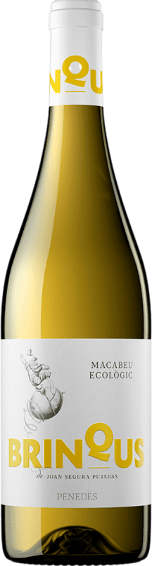 17,95 € Envío gratis | Vino Blanco Joan Segura Pujadas Brinqus D.O. Penedès