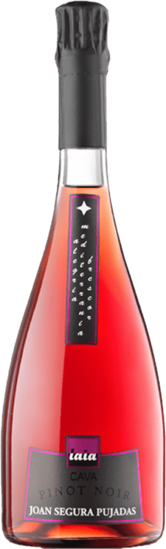 Envío gratis | Espumoso Rosado Joan Segura Pujadas Laia Rosé — Rosado D.O. Cava Cataluña España Pinot Negro Bio — Biológico 75 cl Vegano