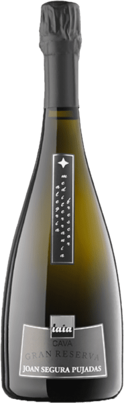 32,95 € | 白のスパークリングワイン Joan Segura Pujadas Laia グラン・レセルバ D.O. Cava カタロニア スペイン Pinot Noir — ピノ・ノワール, Macabeo — マカベオ, Xarel·lo — チャレッロ, Chardonnay — シャルドネ, Parellada — パレリャーダ Bio — Eco エコ ビオ オーガニック 75 cl Vegan — ヴィーガン