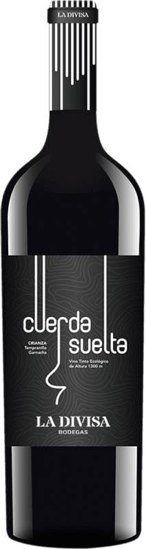 26,95 € | Vino Tinto La Divisa Cuerda Suelta Seco Andalucía España Tempranillo, Garnacha Bio — Biológico 75 cl Vegano