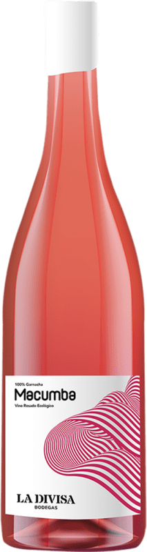 39,95 € Envio grátis | Vinho Rosé La Divisa Macumba Seco Bio — Ecológico Vegano