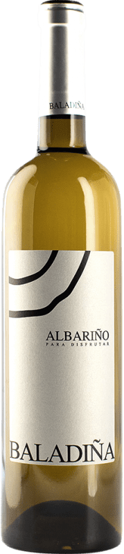 Envío gratis | Vino Blanco Lagar de Besada Baladiña Seco Sobre Lías D.O. Rías Baixas Galicia España Albariño 75 cl