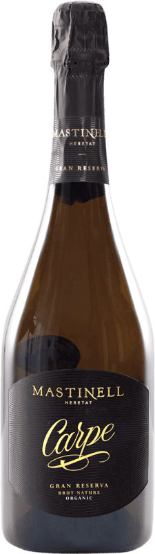 31,95 € | White Sparkling Wine MasTinell Carpe Brut Nature D.O. Cava Catalonia Spain Macabeo, Xarel·lo, Chardonnay, Parellada Bio — Organic 75 cl Vegan