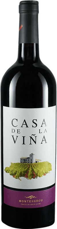 Free Shipping | Red Wine Montesanco Casa de la Viña Seco — Dry D.O. Utiel-Requena Valencian Community Spain Bobal Bio — Organic 75 cl Vegan