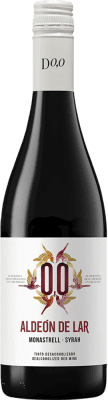 Paco Mulero Aldeón de Lar Monastrell Syrah 75 cl 0.0 Cero Cero, Tapón de Rosca, Vegano Sin Alcohol
