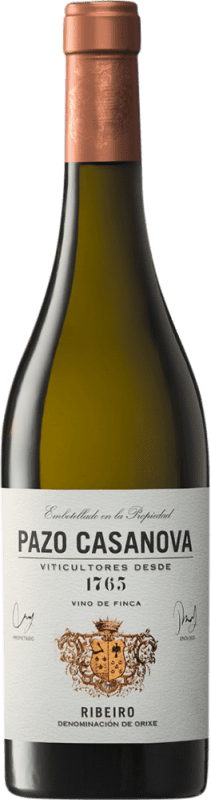 14,95 € | 白葡萄酒 Pazo Casanova Seco — 干型 D.O. Ribeiro 加利西亚 西班牙 Godello — 戈德略, Loureiro — 卢雷罗, Treixadura — 特雷哈杜拉, Albariño — 阿尔巴利诺 75 cl