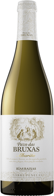 Envio grátis | Vinho Branco Familia Torres Torre Penelas Pazo das Bruxas Seco D.O. Rías Baixas Galiza Espanha Albariño — Albarinho 75 cl
