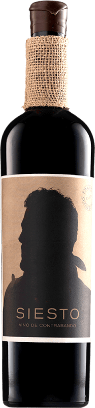 Envio grátis | Vinho Tinto Víctor Siesto Vino de Contrabando Seco Castela e Leão Espanha Tempranillo, Touriga Nacional 75 cl