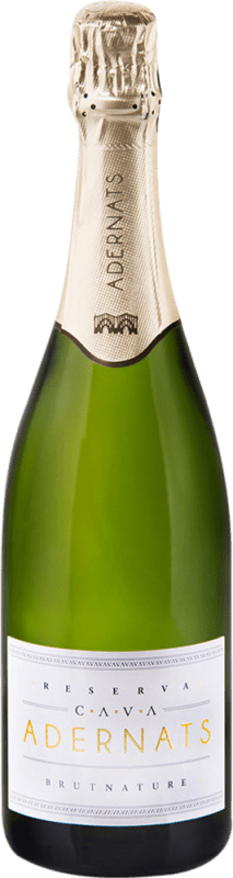 11,95 € | White Sparkling Wine Nulles Adernats Brut Nature Reserve — Aged D.O. Cava Catalonia Spain Macabeo, Xarel·lo, Parellada 75 cl
