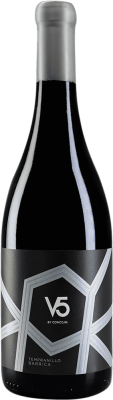 送料無料 | 赤ワイン Vinícola de Valdepeñas V5 by Concejal Seco — 辛口 樽 D.O. Valdepeñas カスティーリャ・ラ・マンチャ スペイン Tempranillo — テンプラニーリョ 75 cl