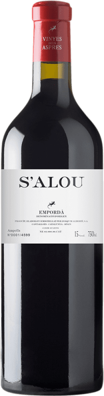Envio grátis | Vinho Tinto Aspres S'Alou Seco D.O. Empordà Catalunha Espanha Syrah, Garnacha — Grenache Garrafa Magnum 1,5 L Vegano