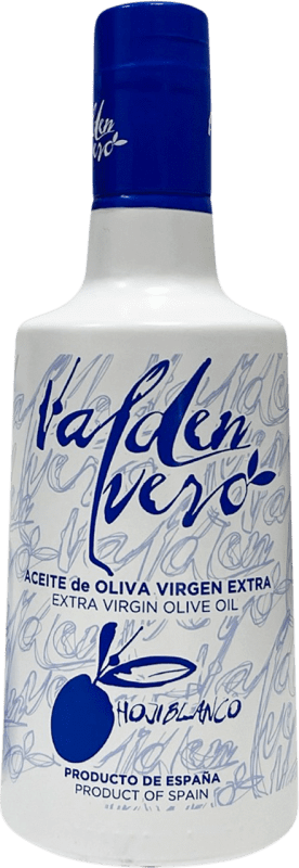 Kostenloser Versand | Olivenöl Colival Valdepeñas Valdenvero Traditionell, E-NOL Extra Nativ Ciudad Real Spanien Hojiblanca Medium-Flasche 50 cl Glas