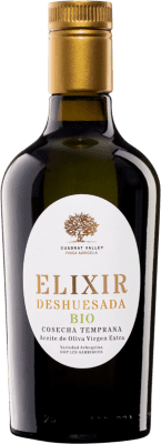 Olio d'Oliva Cuadrat Valley Elixir Deshuesada Arbequina Les Garrigues Cosecha Temprana — Raccolta Precoce, EVO Extra Vergine Bio — Ecologico Bottiglia Medium 50 cl