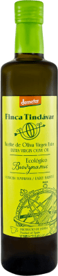 Envío gratis | Aceite de Oliva Finca Tindávar AOVE Virgen Extra Castilla la Mancha España Picual Bio — Biológico Botella Medium 50 cl Vidrio