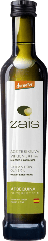 Kostenloser Versand | Olivenöl Syrona Zais E-NOL Extra Nativ Jaén Spanien Arbequina Bio — Nachhaltig Medium-Flasche 50 cl Glas